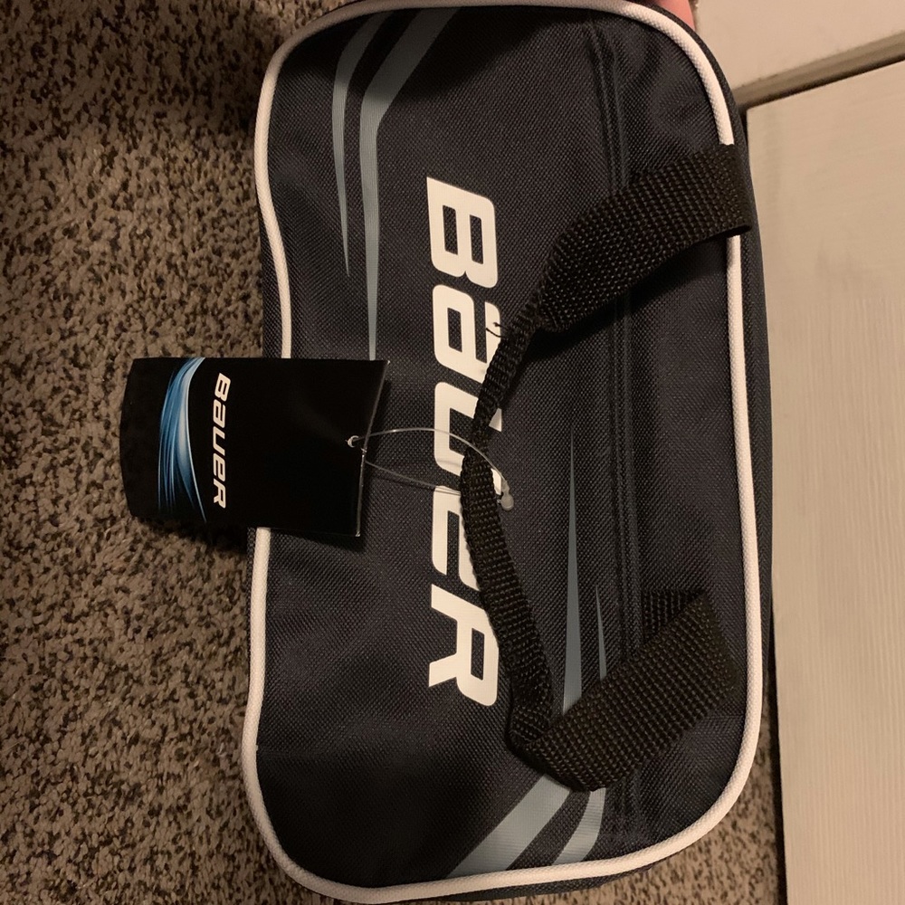 Bauer bag (like a shaving kit)